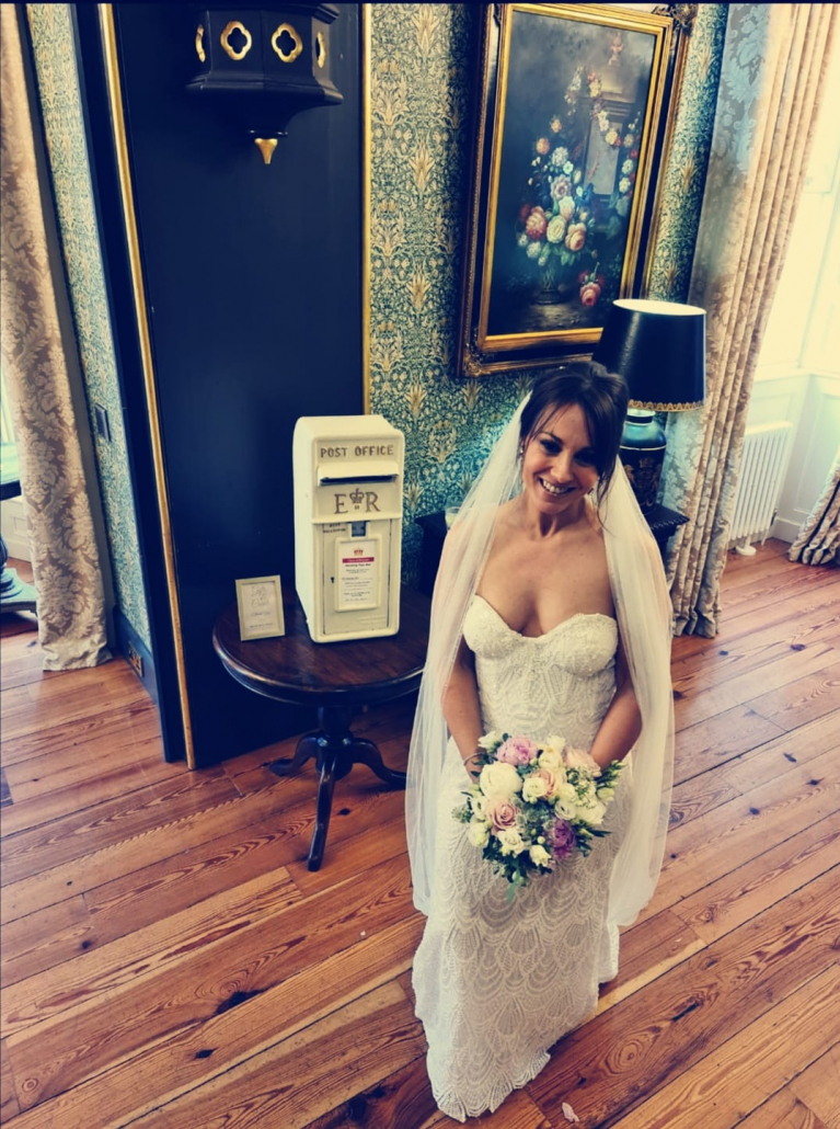 Antique White Royal Mail Post Box Rental